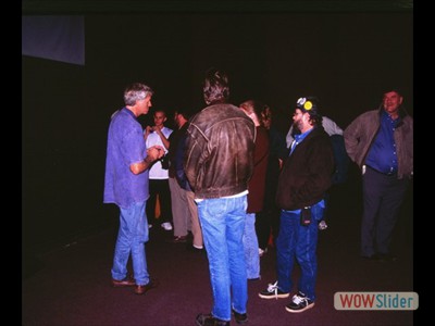 Dr. Phil Currie in Cedar Rapids Nov 2002
